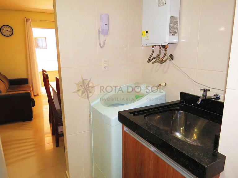Apartamento para alugar na praia de Bombas até 06 pessoas