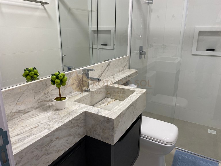 129 - Apartamento a 50 metros do mar