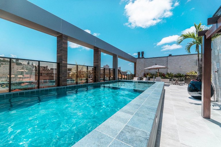 Apartamento com piscina para locação em Bombinhas