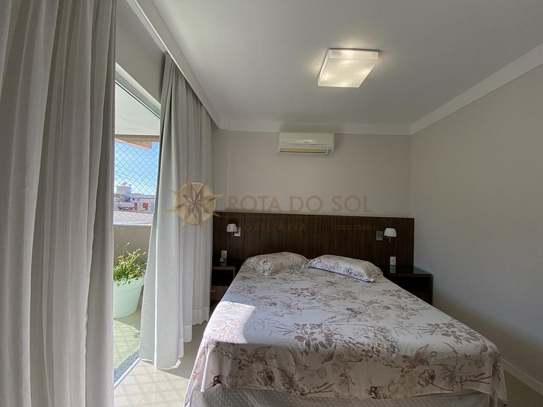 Cobertura duplex com suítes, 02 vagas, com jacuzzi Bombinhas