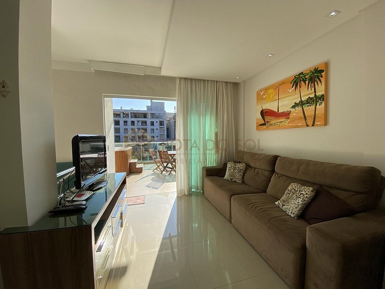 Cobertura duplex com suítes, 02 vagas, com jacuzzi Bombinhas