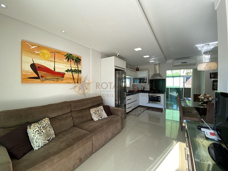 Cobertura duplex com suítes, 02 vagas, com jacuzzi Bombinhas