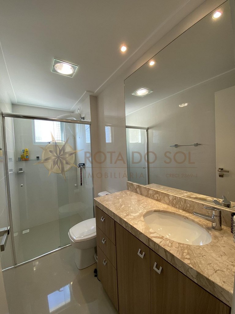 Cobertura duplex com suítes, 02 vagas, com jacuzzi Bombinhas