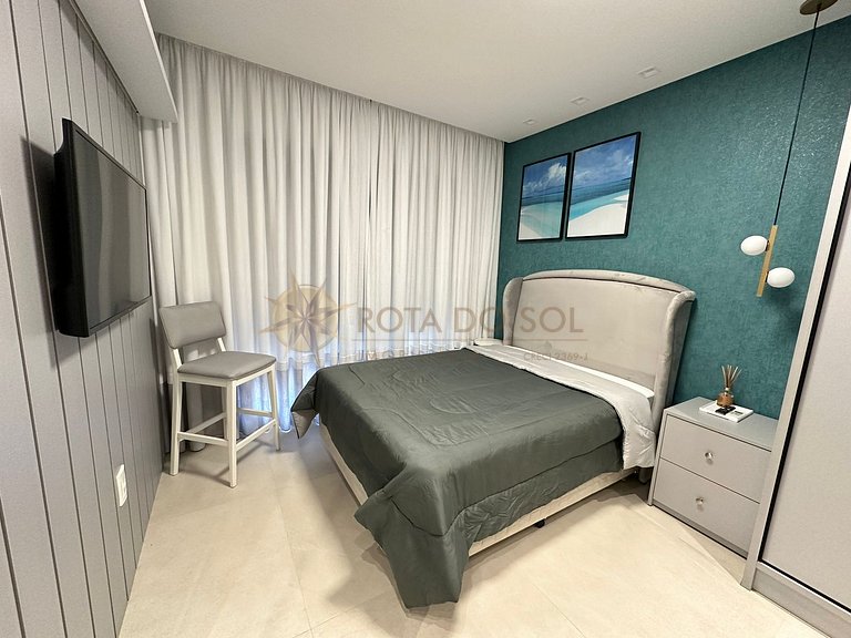 129 - Apartamento a 50 metros do mar