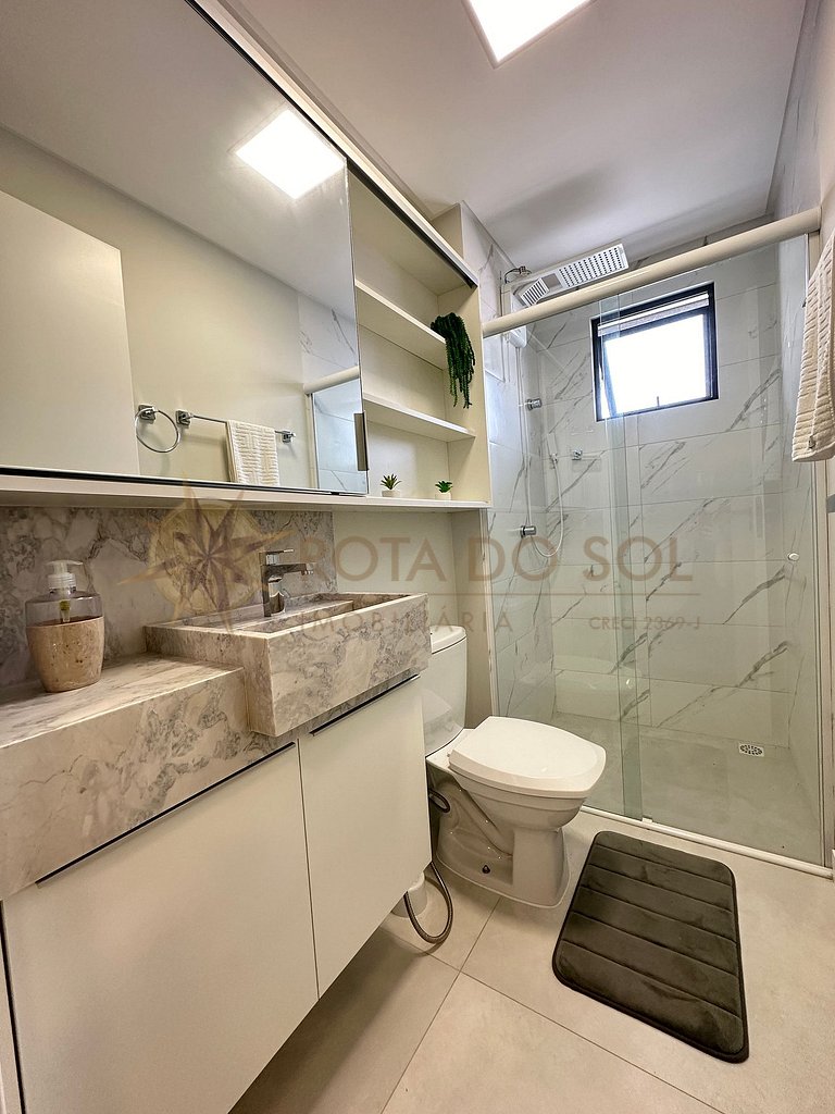 Villa Francione Flats para 04 pessoas na praia de Bombas