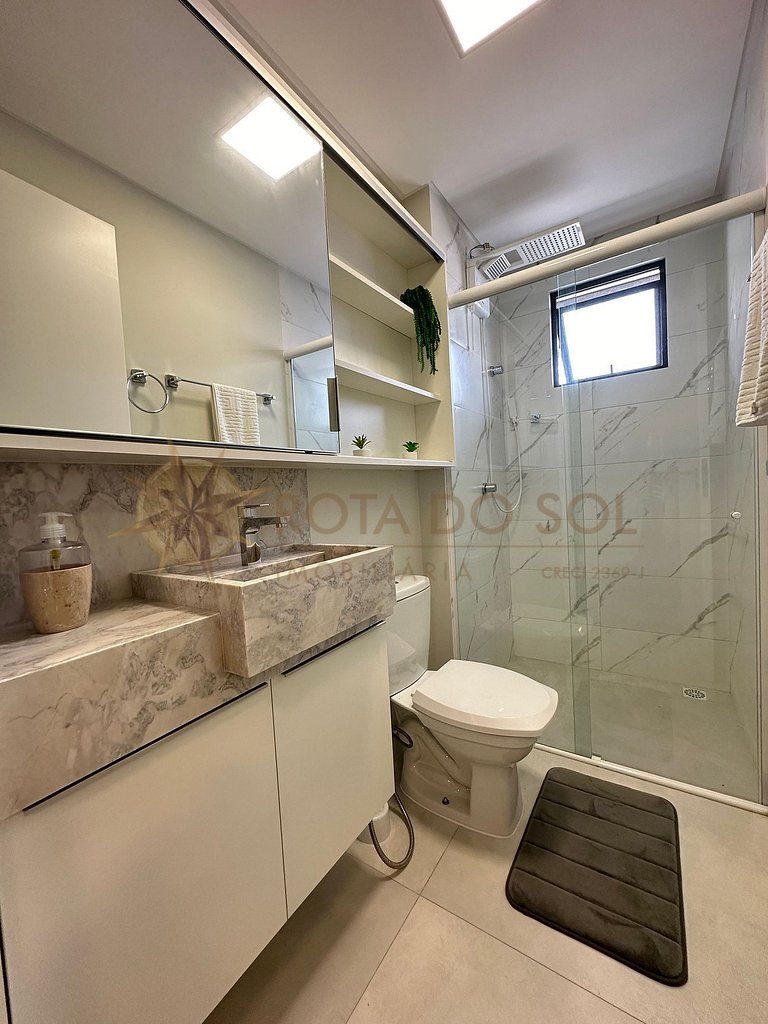 Villa Francione Flats para 04 pessoas na praia de Bombas