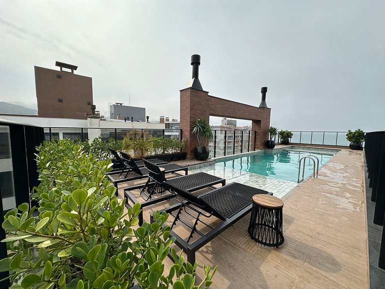Villa Francione Flats para 04 pessoas na praia de Bombas
