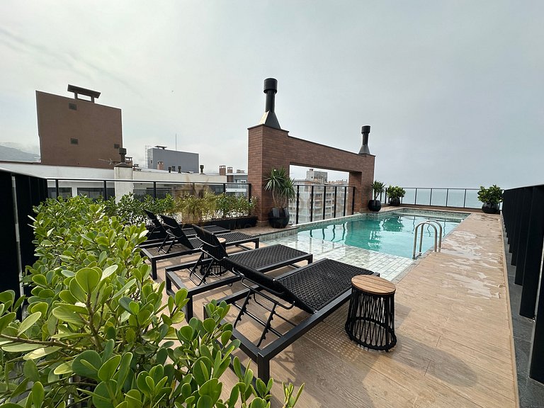 Villa Francione Flats para 04 pessoas na praia de Bombas