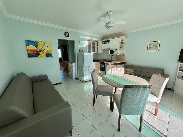 Apartamento para alugar em Bombinhas para 5 pessoas