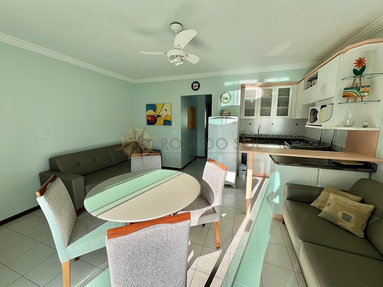 Apartamento para alugar em Bombinhas para 5 pessoas