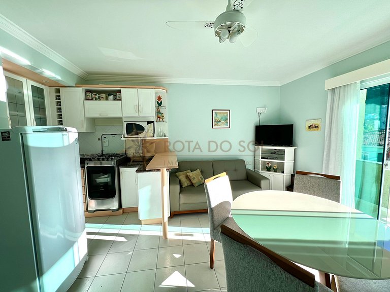 Apartamento para alugar em Bombinhas para 5 pessoas