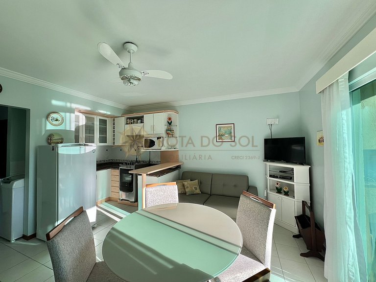Apartamento para alugar em Bombinhas para 5 pessoas