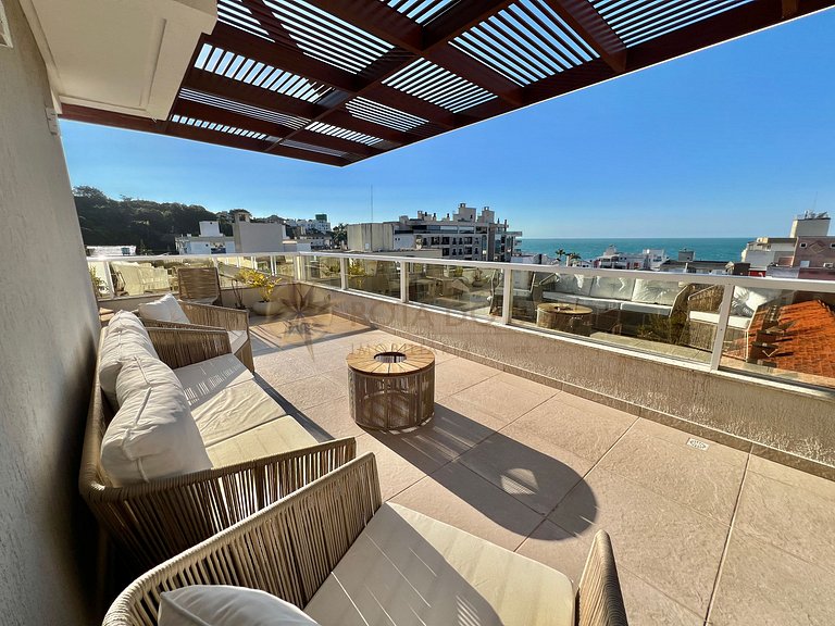 Cod. 105 - Cobertura com jacuzzi e vista mar
