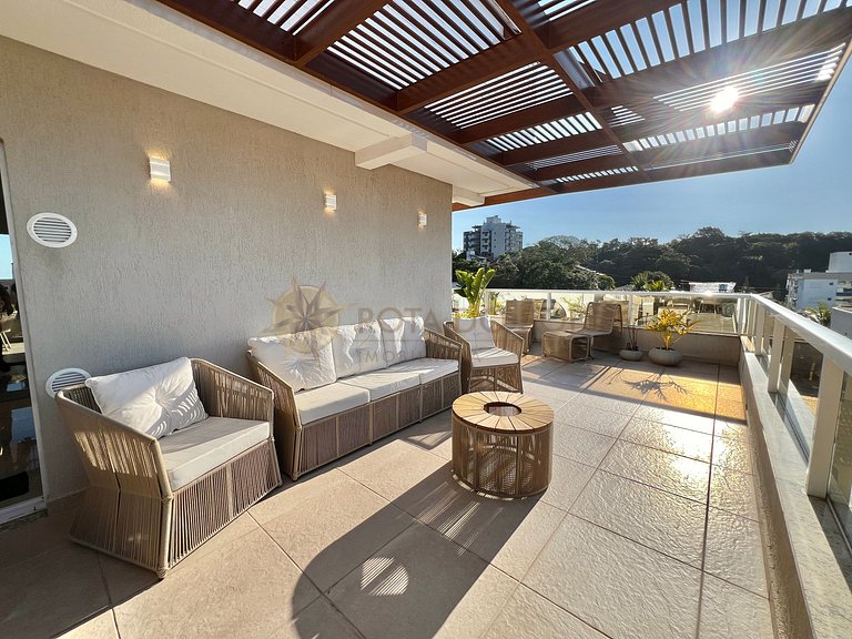 Cod. 105 - Cobertura com jacuzzi e vista mar
