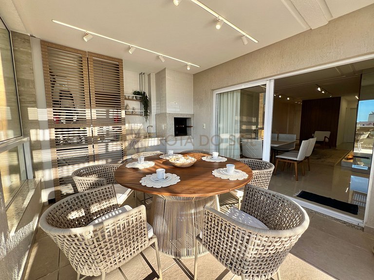 Cod. 105 - Cobertura com jacuzzi e vista mar