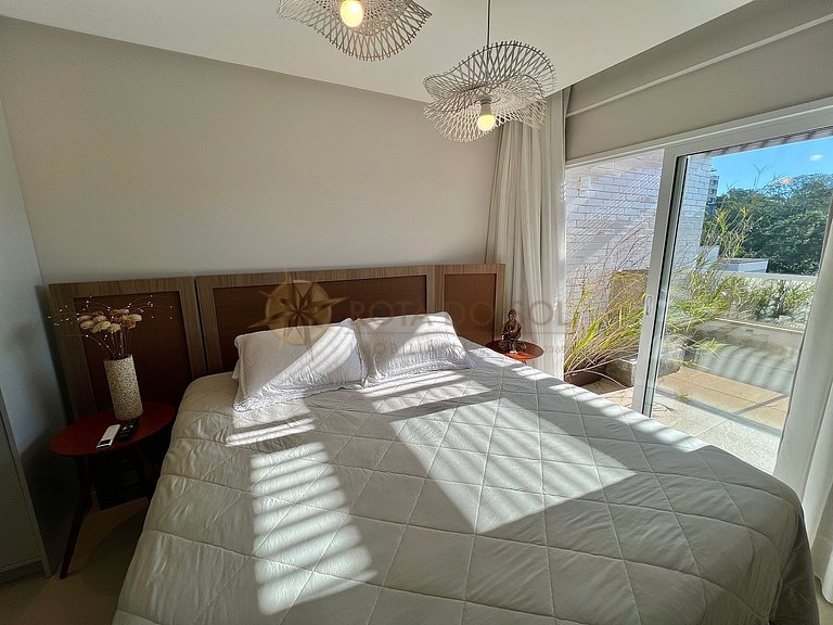Cod. 105 - Cobertura com jacuzzi e vista mar