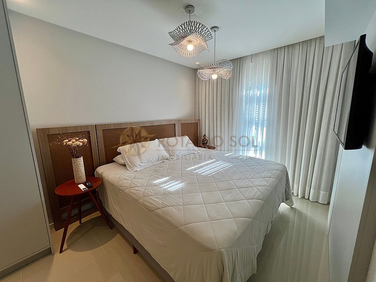 Cod. 105 - Cobertura com jacuzzi e vista mar