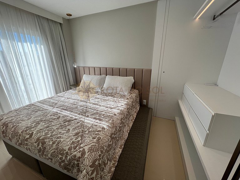 Cod. 105 - Cobertura para 8 pessoas em Bombinhas com Jacuzzi