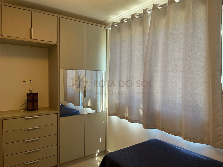 Apartamento com piscina e vista mar para alugar em Bombinhas