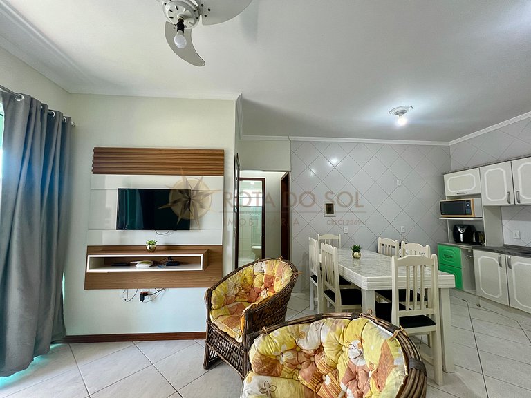 Apartamento para alugar em Bombinhas para 6 pessoas