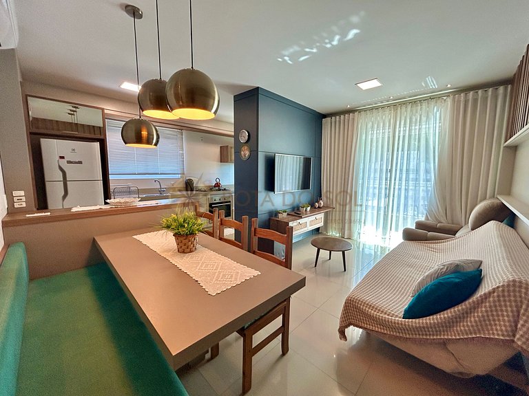 Sua estadia perfeita – 2 quartos com ar e churrasqueira!