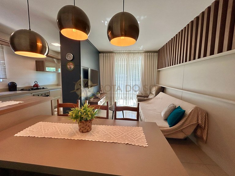 Sua estadia perfeita – 2 quartos com ar e churrasqueira!