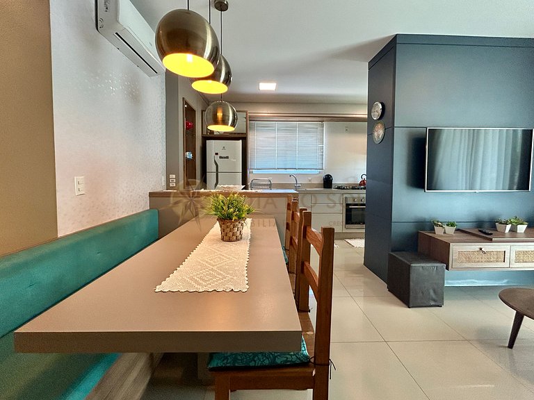 Sua estadia perfeita – 2 quartos com ar e churrasqueira!