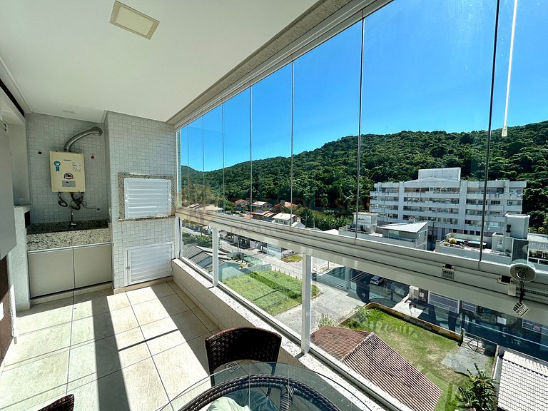 Sua estadia perfeita – 2 quartos com ar e churrasqueira!