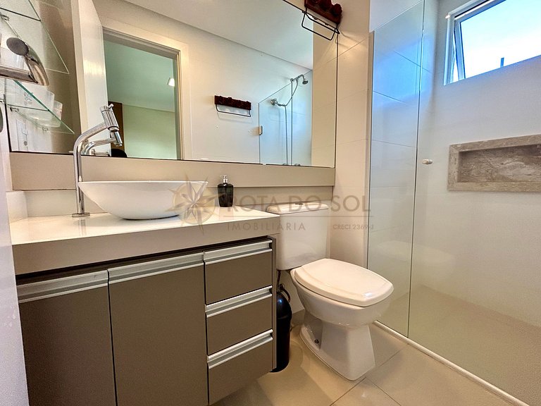 Sua estadia perfeita – 2 quartos com ar e churrasqueira!