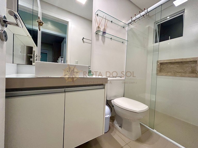 Sua estadia perfeita – 2 quartos com ar e churrasqueira!