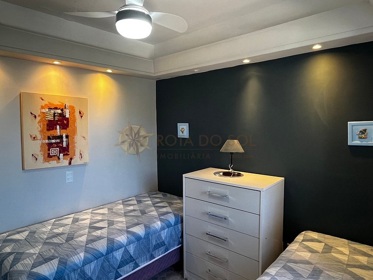 Para curtir Bombinhas a pé! Apartamento no Bahia Azul.