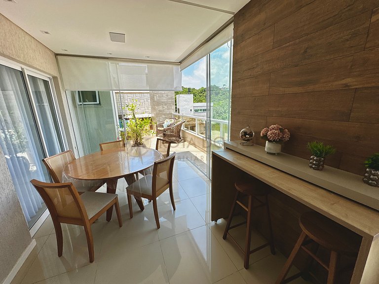 Sua Melhor Estadia em Bombinhas! Cobertura para 8 pessoas.