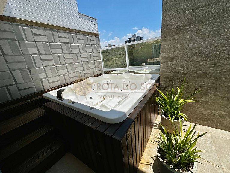 Sua Melhor Estadia em Bombinhas! Cobertura para 8 pessoas.