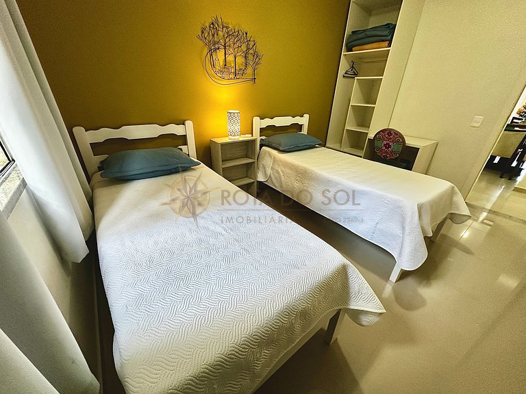 Apartamento para aluguel em Bombinhas para 8 pessoas