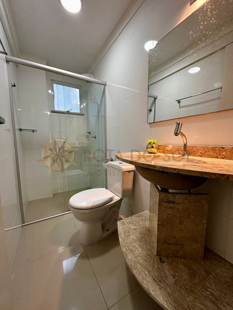 Apartamento para aluguel em Bombinhas para 8 pessoas