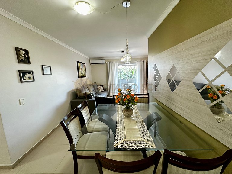 Apartamento para aluguel em Bombinhas para 8 pessoas