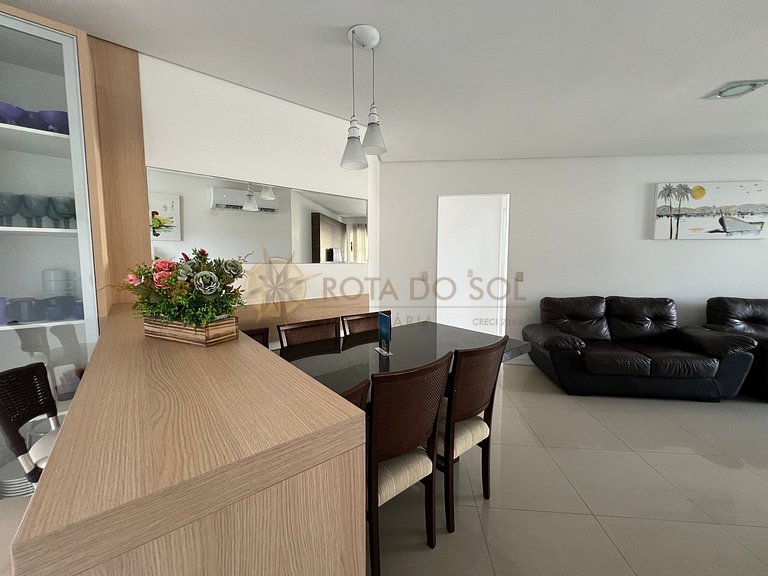 Apartamento para aluguel em Bombinhas para 8 pessoas