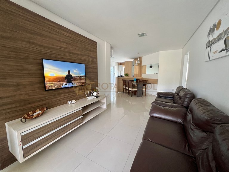 Apartamento para aluguel em Bombinhas para 8 pessoas