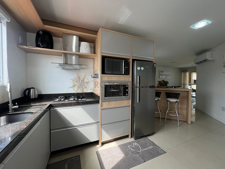 Apartamento para aluguel em Bombinhas para 8 pessoas