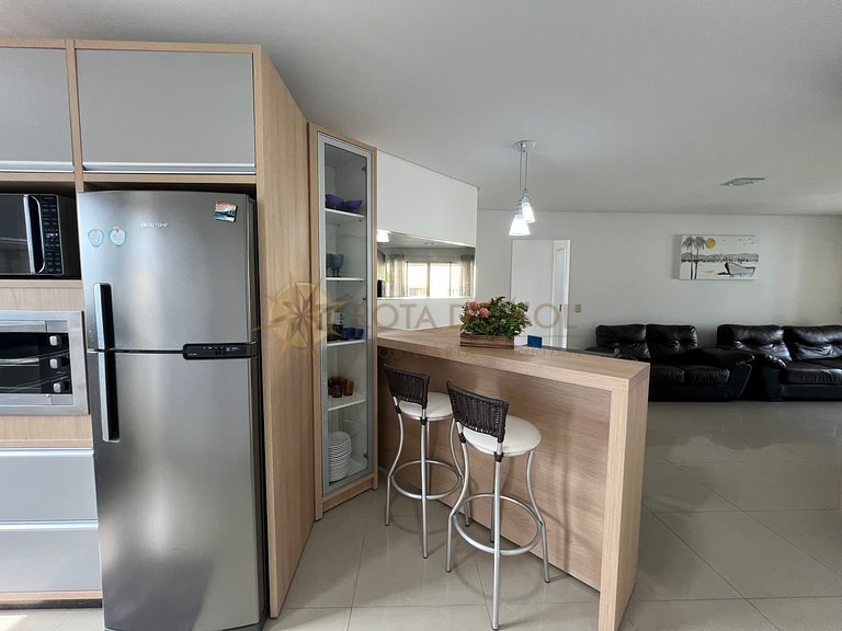 Apartamento para aluguel em Bombinhas para 8 pessoas