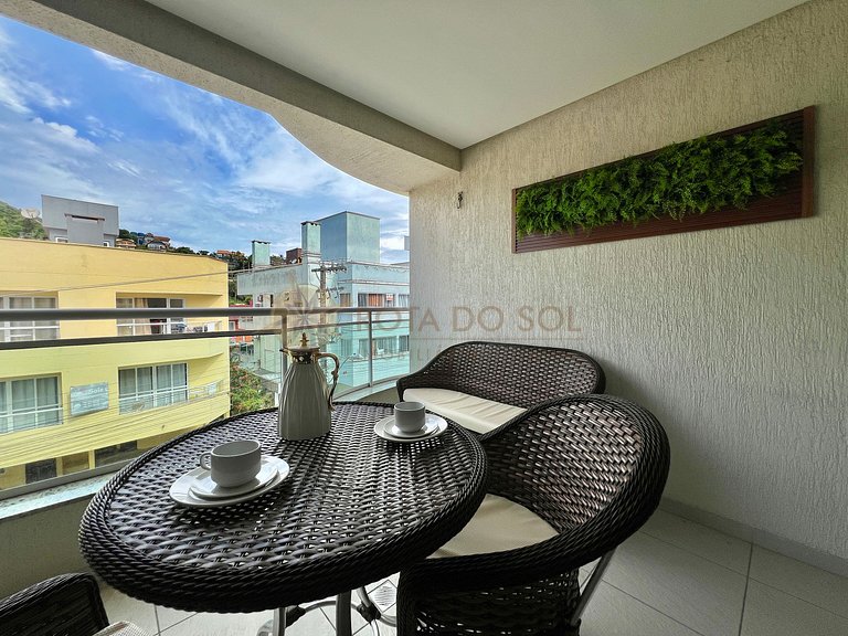 Apartamento para aluguel em Bombinhas para 8 pessoas