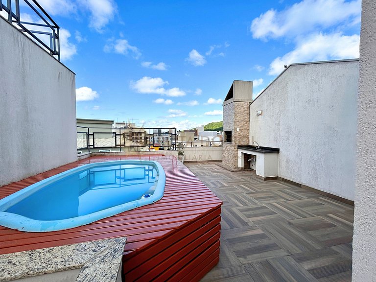 Apartamento para alugar em Bombinhas com piscina