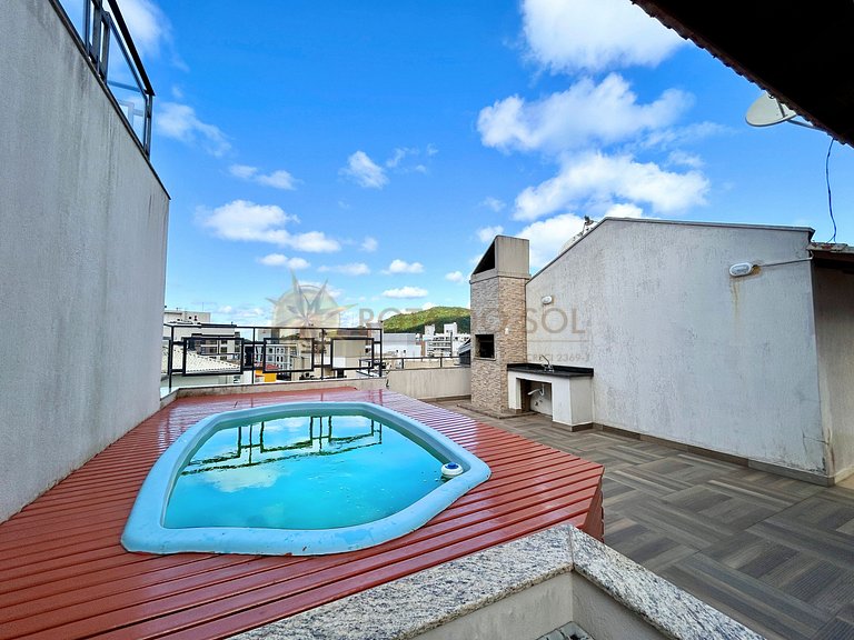 Apartamento para alugar em Bombinhas com piscina