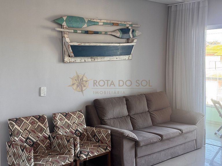 076 - Apartamento com 3 dormitórios em Quatro Ilhas, vista p