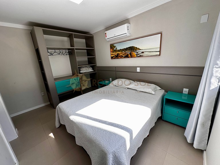 Apartamento de 2 quartos com vista para o mar em Quatro Ilha