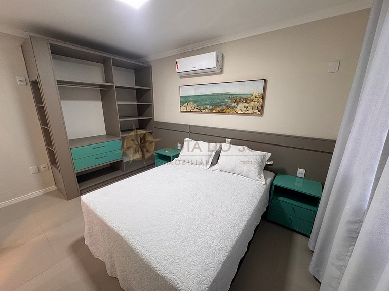 077C - Apartamento de 2 quartos com vista para o mar em Quat