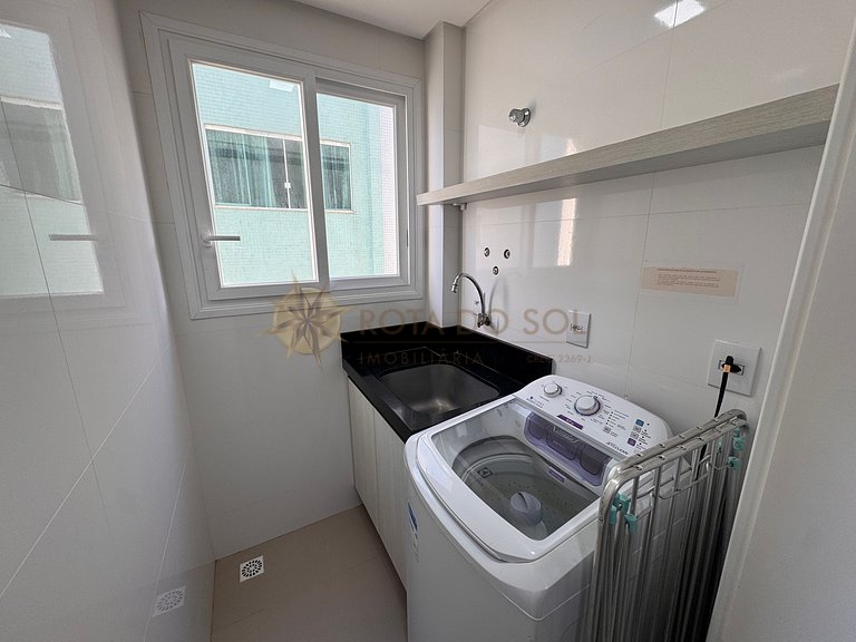 077D - Apartamento de 2 quartos com vista para o mar em Quat