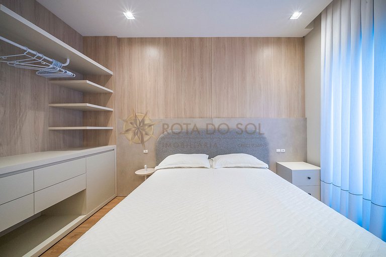 Leme 208 – Apartamento novíssimo a poucos metros do mar em B