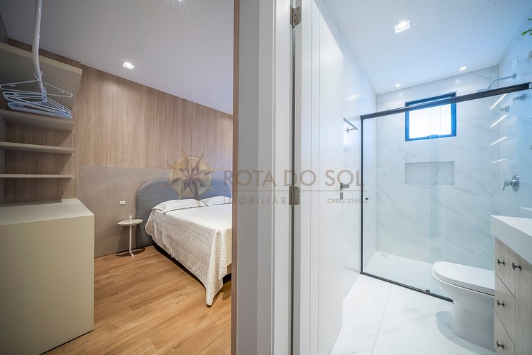 Leme 208 – Apartamento novíssimo a poucos metros do mar em B