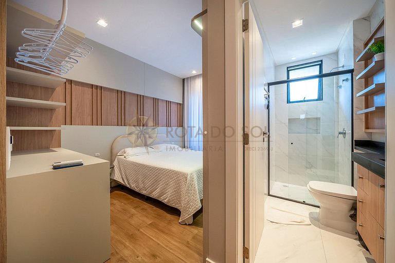 Leme 107 – Apartamento novíssimo a poucos metros do mar em B